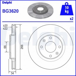 JEU DE DISQUES BG3620