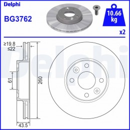 JEU DE DISQUES BG3762