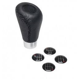 POMMEAU CUIR NOIR PASTILLE...